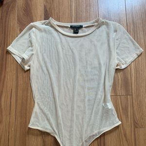 See through body suit